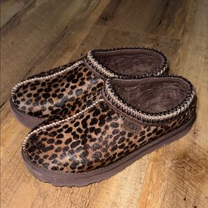 UGG Tazz Caspian "Leopard" Women's Slipper sz 8